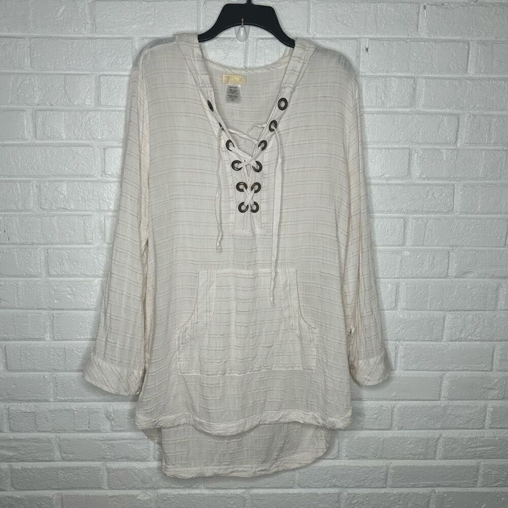 L Space Love Letters Tunic Cover Up size Small